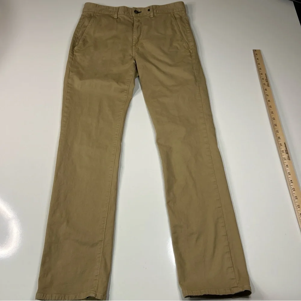rag & bone Khaki Pants Men’s 32/32 100% Cotton Tan Business Casual Logo